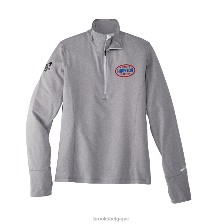 86H24732 houston22 tiret 1/2 zip Brooks Houston
