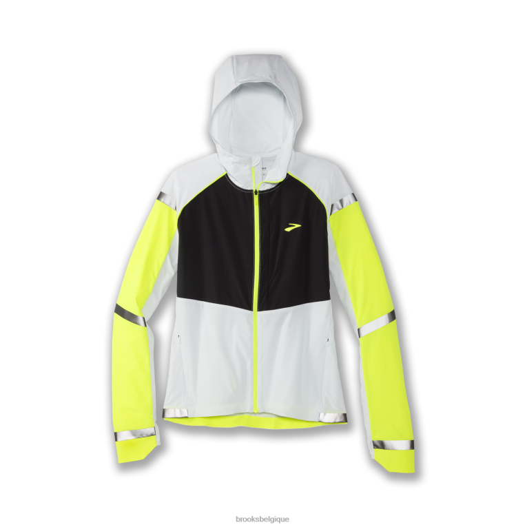 86H24750 veste en carbonite Brooks noir