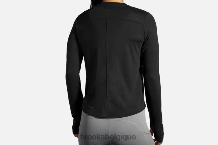 86H241634 manches longues Brooks noir