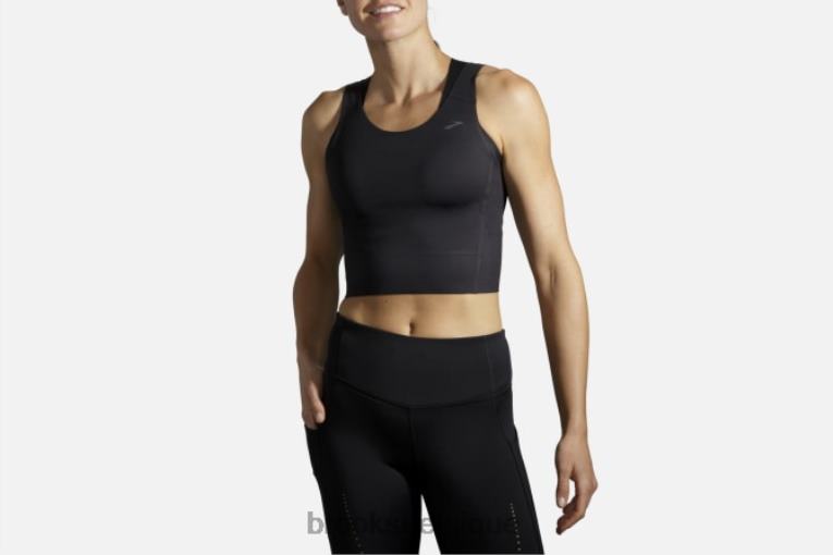 86H241638 courir dans le réservoir de récolte Brooks noir