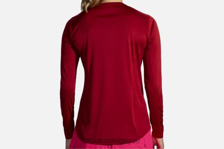 86H241684 manche longue furtive Brooks betterave