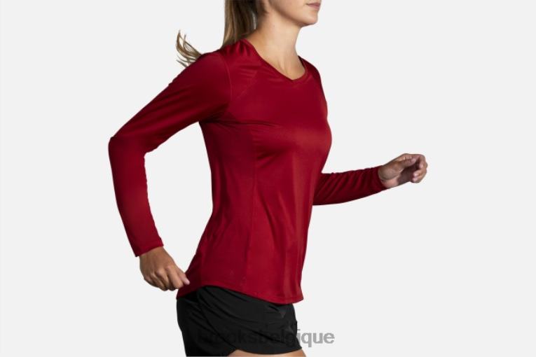 86H241684 manche longue furtive Brooks betterave