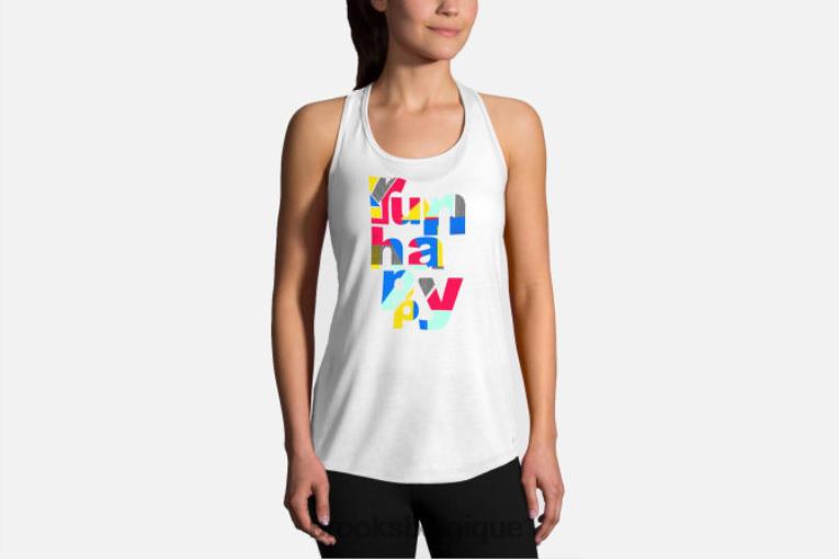 86H241734 réservoir de distance Brooks blanc