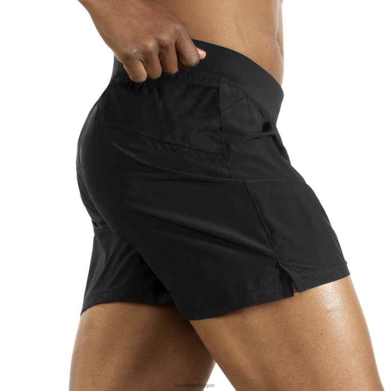 86H241053 sherpa 5'' court Brooks noir