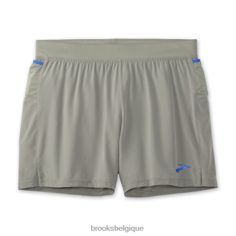 86H241055 sherpa 5'' court Brooks bleu