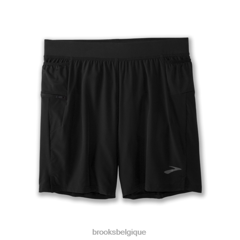 86H241060 short sherpa 7'' 2-en-1 Brooks noir