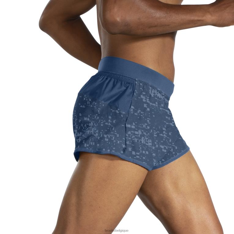 86H241097 short sherpa fendu 3'' Brooks crépuscule