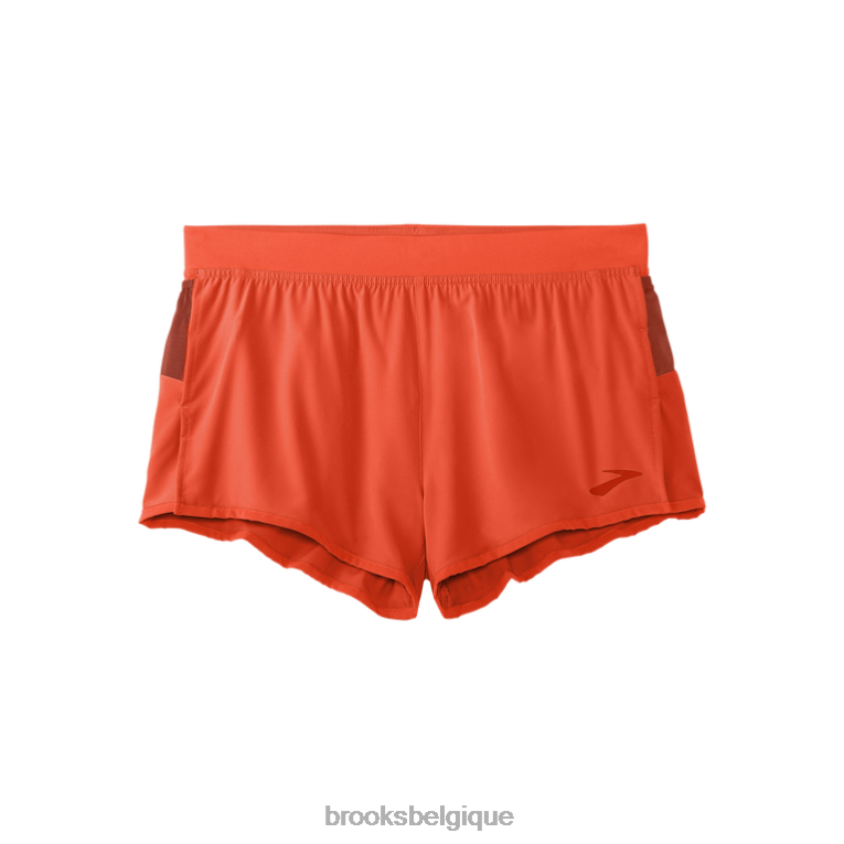 86H241098 short sherpa fendu 3'' Brooks flamme