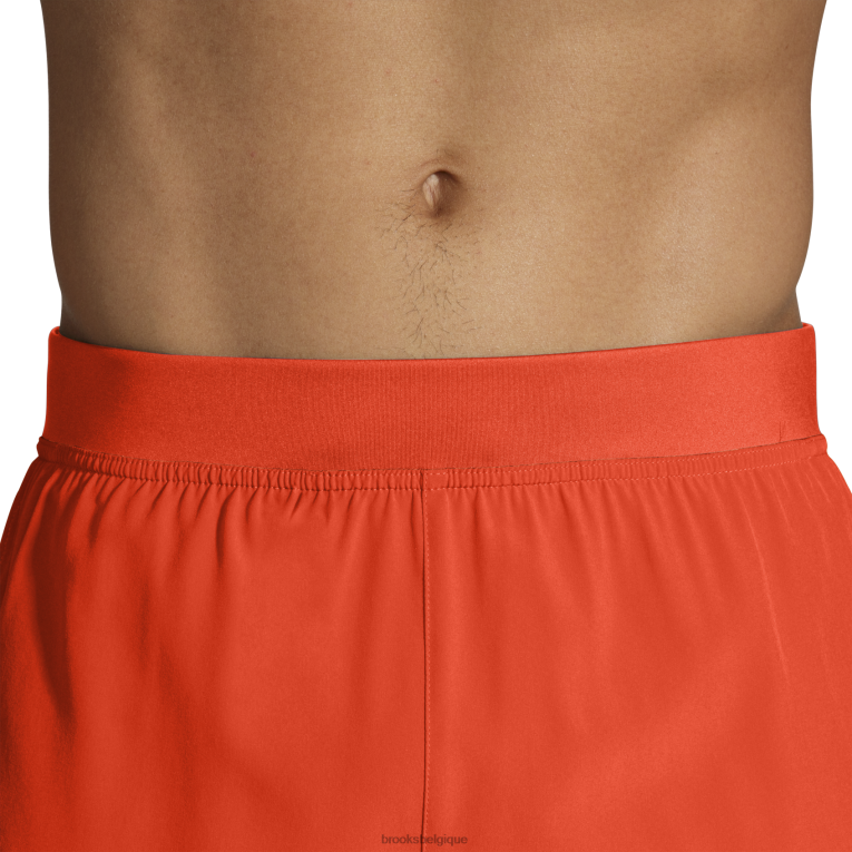 86H241098 short sherpa fendu 3'' Brooks flamme