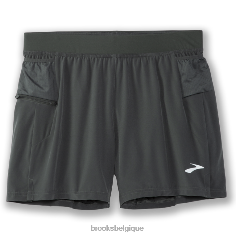 86H241173 short sherpa 5'' 2-en-1 Brooks huître