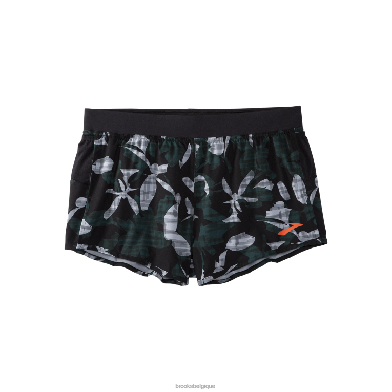 86H24506 short sherpa 3 fendu Brooks noir