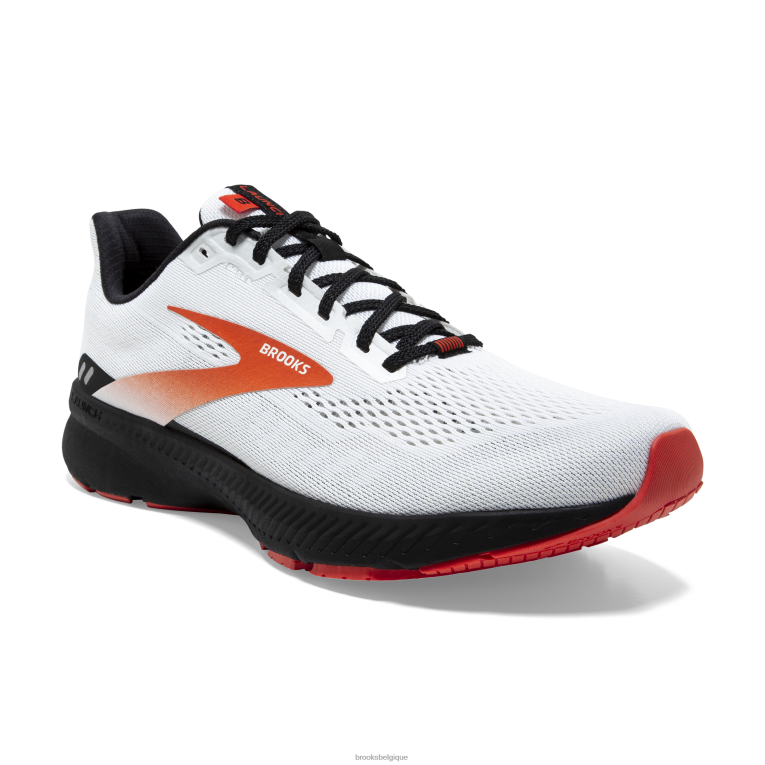 86H24100 lancer 8 Brooks blanc