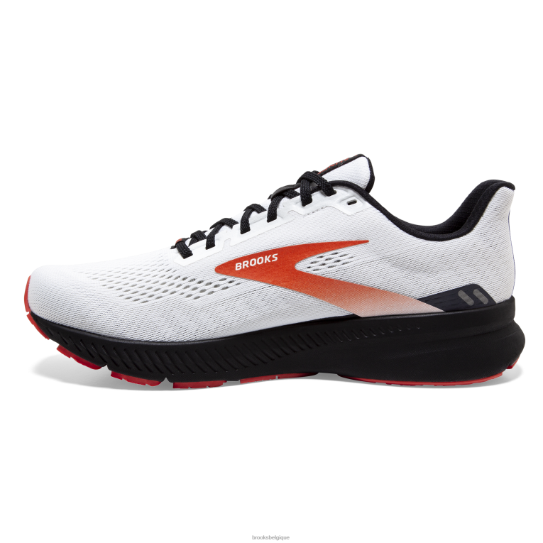 86H24100 lancer 8 Brooks blanc
