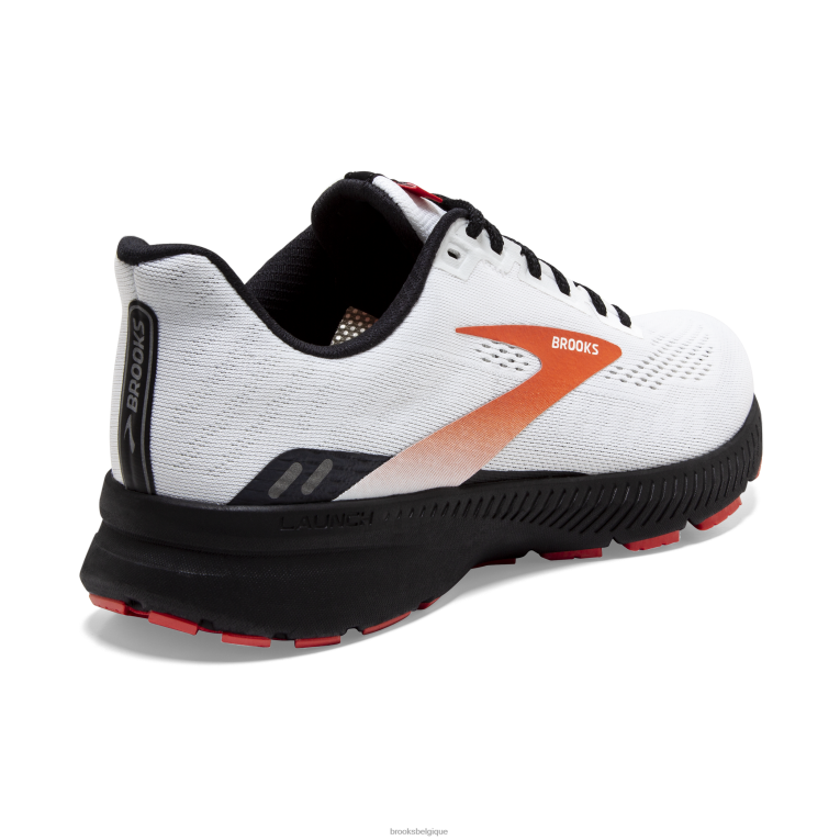 86H24100 lancer 8 Brooks blanc