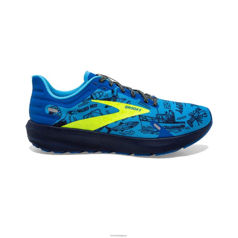 86H24157 lancer 9 Brooks bleu