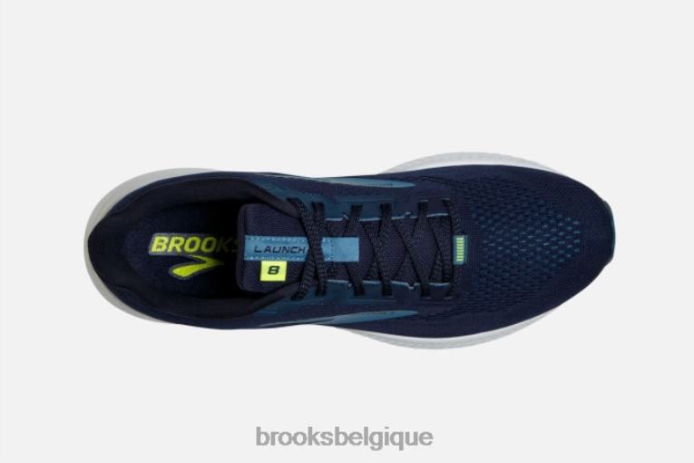 86H241897 lancer 8 Brooks bleu