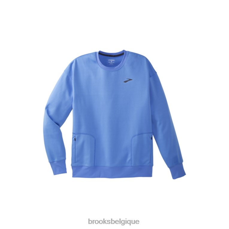 86H241180 courir dans un sweat-shirt Brooks bleu