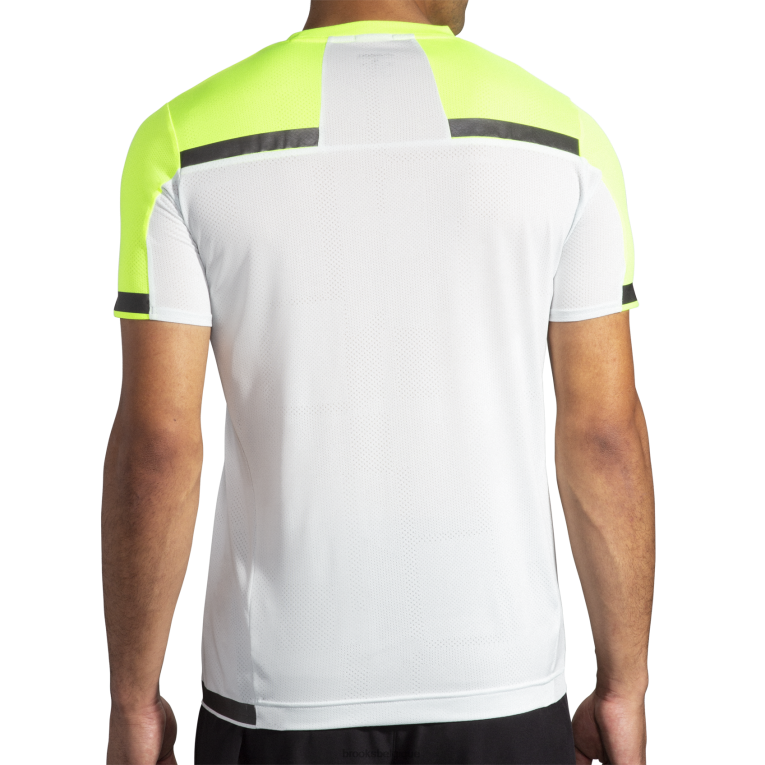 86H241294 carbonite à manches courtes Brooks gris