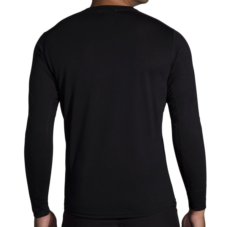 86H24329 manches longues graphique distance Brooks noir