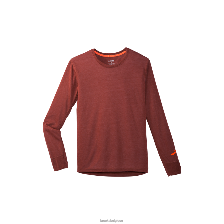 86H24333 manches longues Brooks cuivre