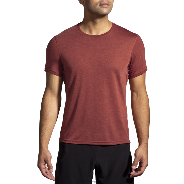 86H24342 manches courtes distance Brooks cuivre