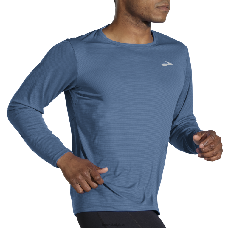 86H24370 atmosphère à manches longues Brooks crépuscule