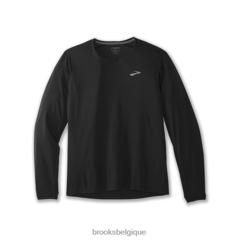 86H24372 atmosphère à manches longues Brooks noir