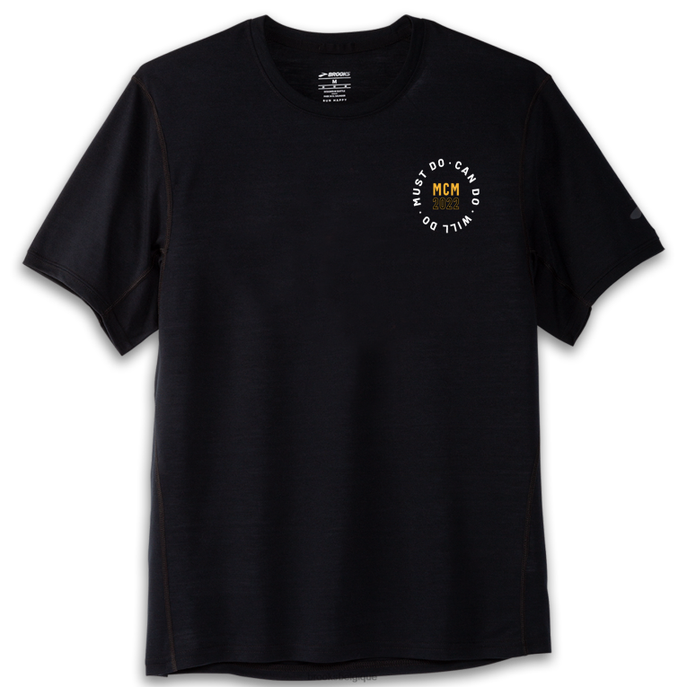 86H24725 mcm22 il distance graphique ss Brooks noir