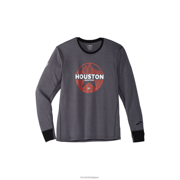 86H24739 graphique de distance houston22 ls Brooks gris