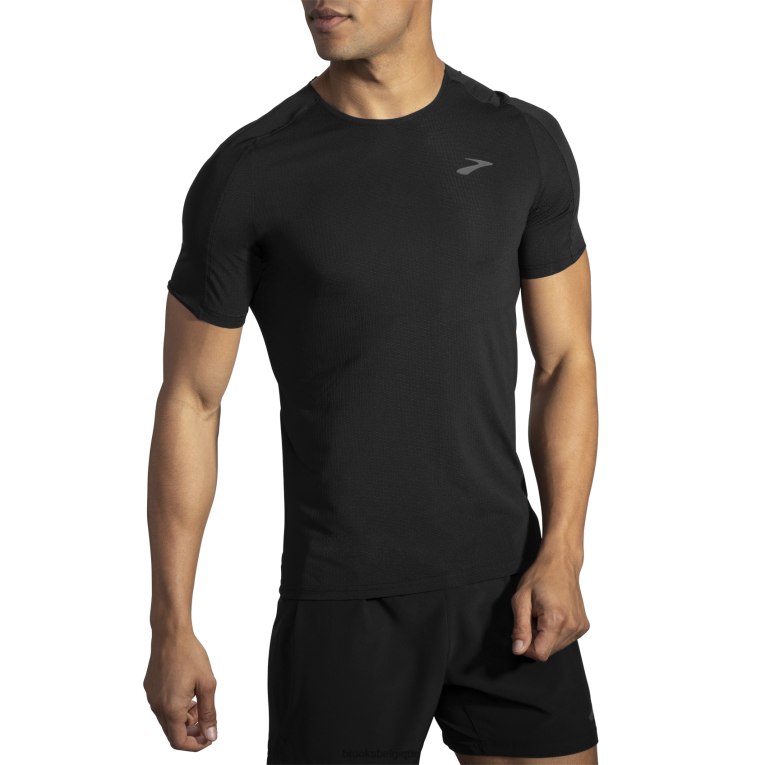 86H24777 ambiance manches courtes Brooks noir