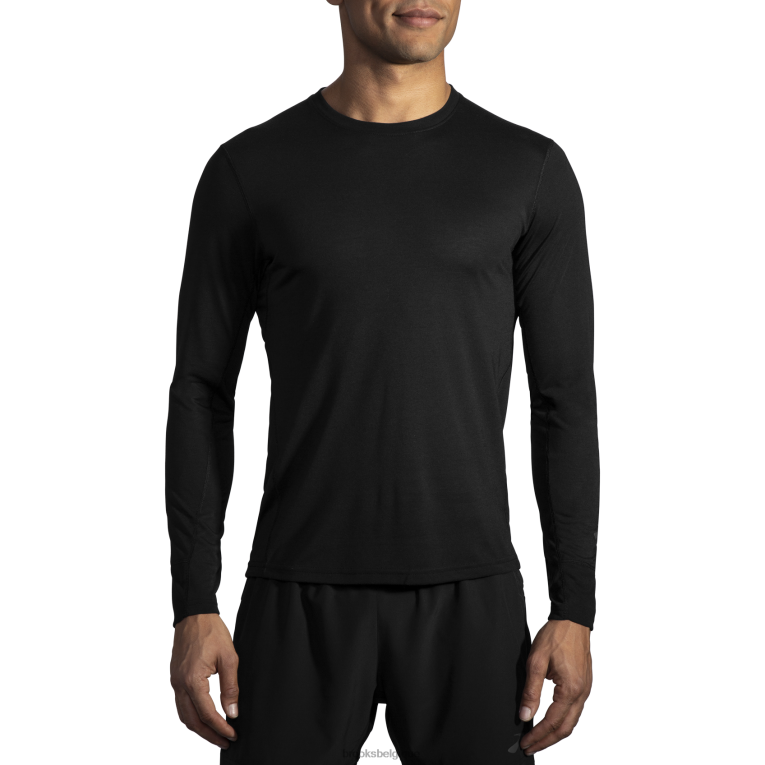 86H24791 manches longues Brooks noir