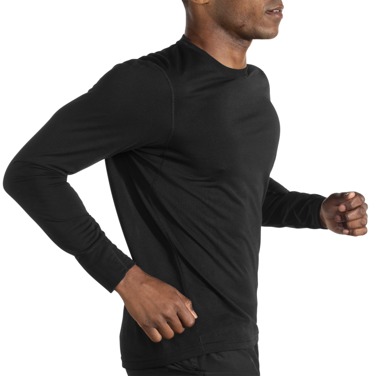86H24791 manches longues Brooks noir
