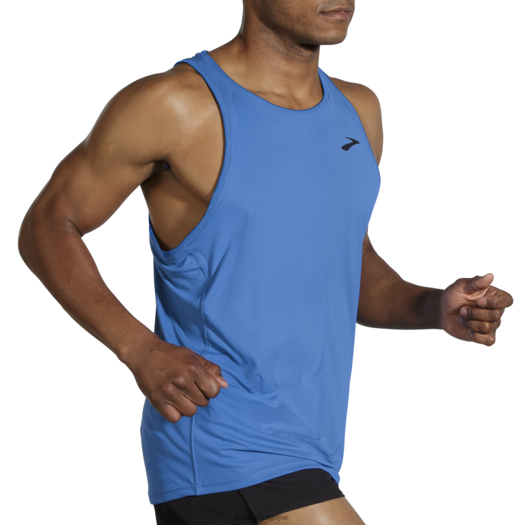86H24380 maillot d'ambiance Brooks bleu