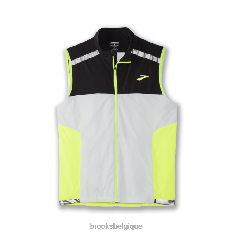 86H241297 gilet carbonite Brooks noir