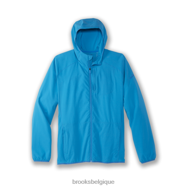 86H241355 veste à baldaquin Brooks bleu