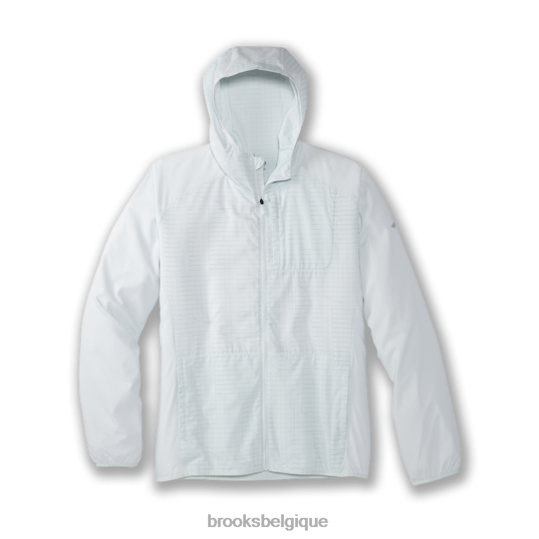 86H241356 veste à baldaquin Brooks gris