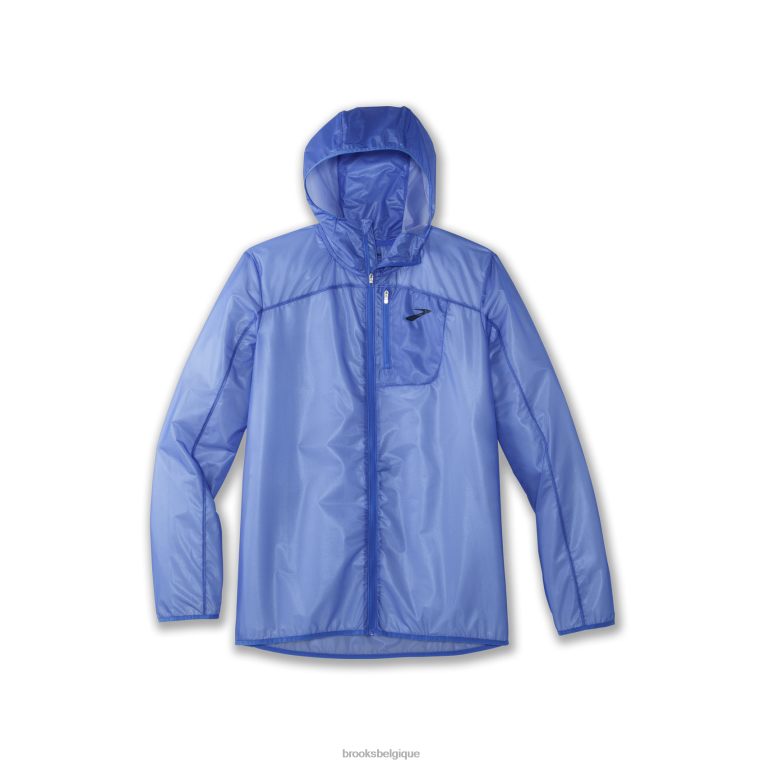 86H24412 veste toutes altitudes Brooks bleu