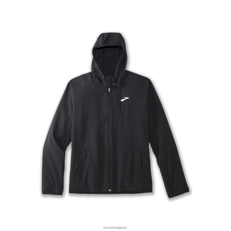 86H24440 veste à baldaquin Brooks noir