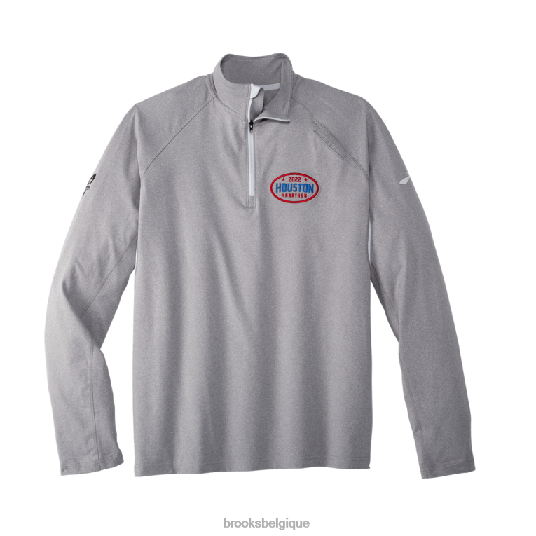 86H24738 houston22 tiret 1/2 zip Brooks Houston