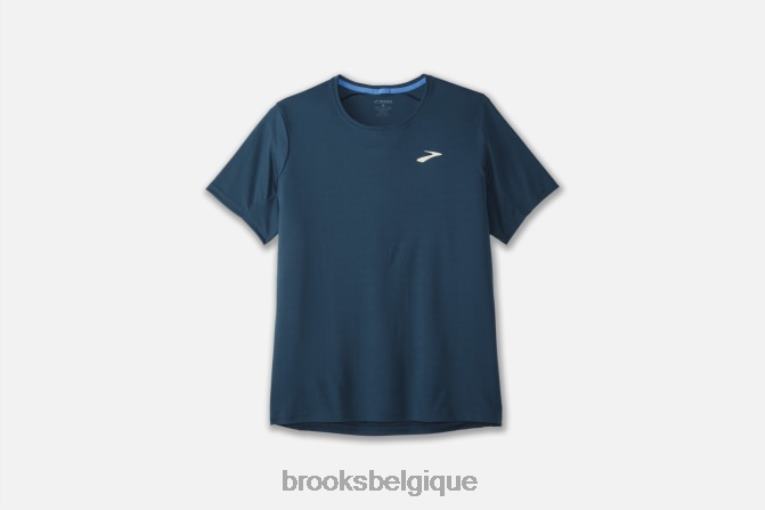 86H241988 ambiance manches courtes Brooks indigo