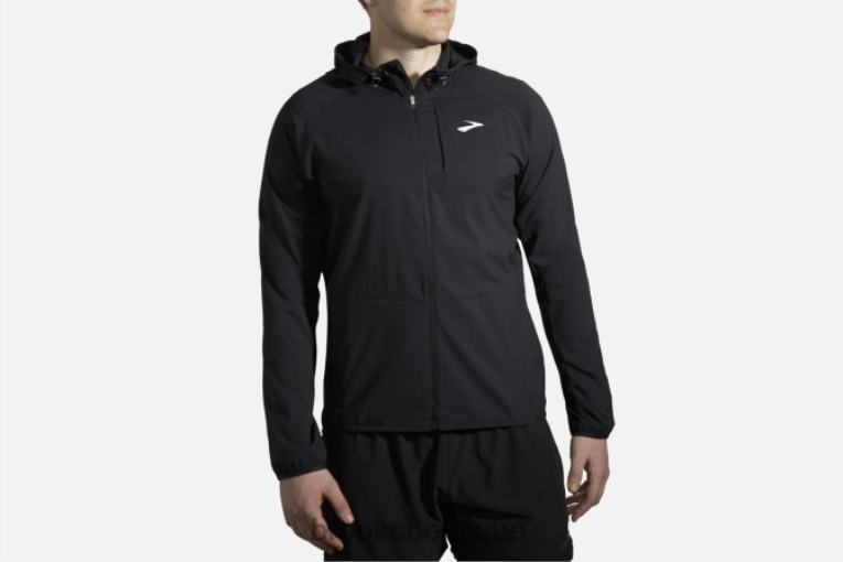 86H241993 veste à baldaquin Brooks noir