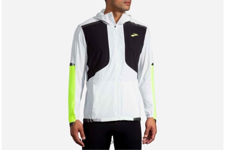 86H241995 veste en carbonite Brooks noir