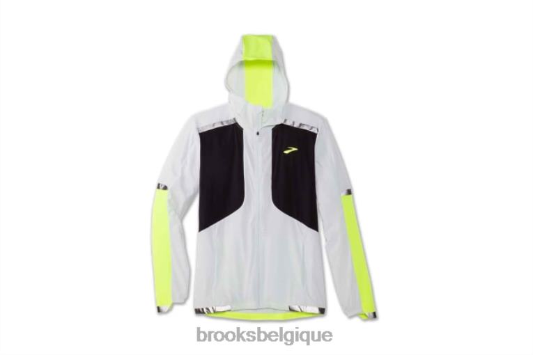 86H241995 veste en carbonite Brooks noir