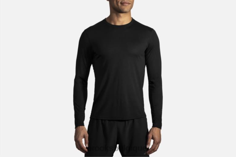 86H242009 manches longues Brooks noir