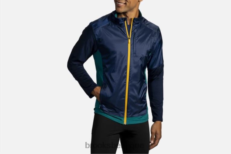 86H242024 veste hybride fusion Brooks marine