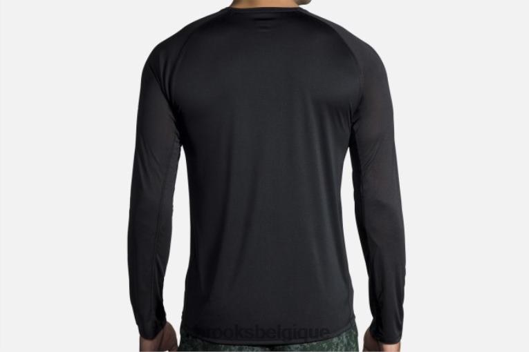 86H242025 manche longue furtive Brooks noir