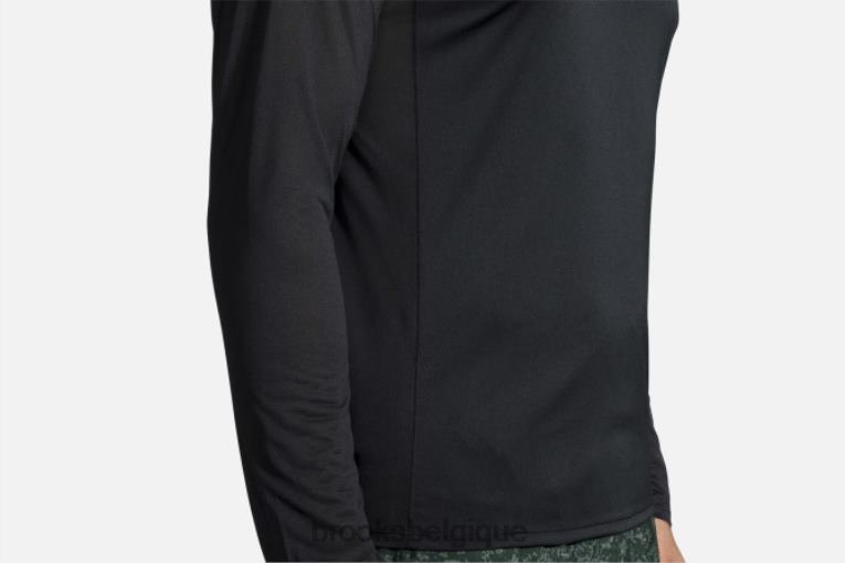 86H242025 manche longue furtive Brooks noir