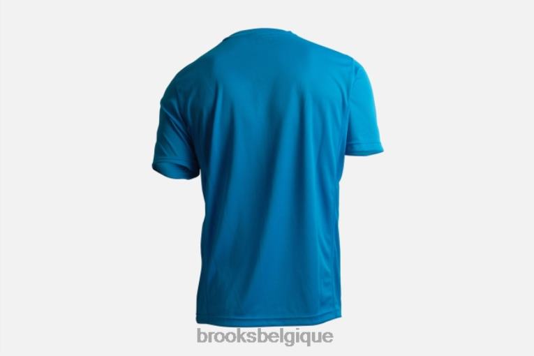 86H242037 tee-shirt d'équipe Brooks bleu