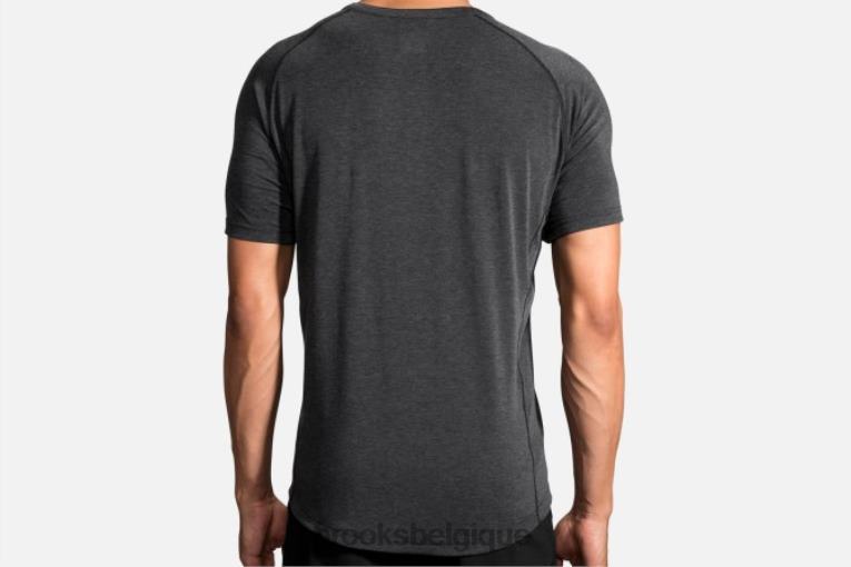 86H242038 cadence manches courtes Brooks noir