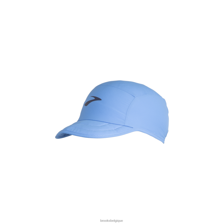 86H24529 chapeau léger et pliable Brooks bleu